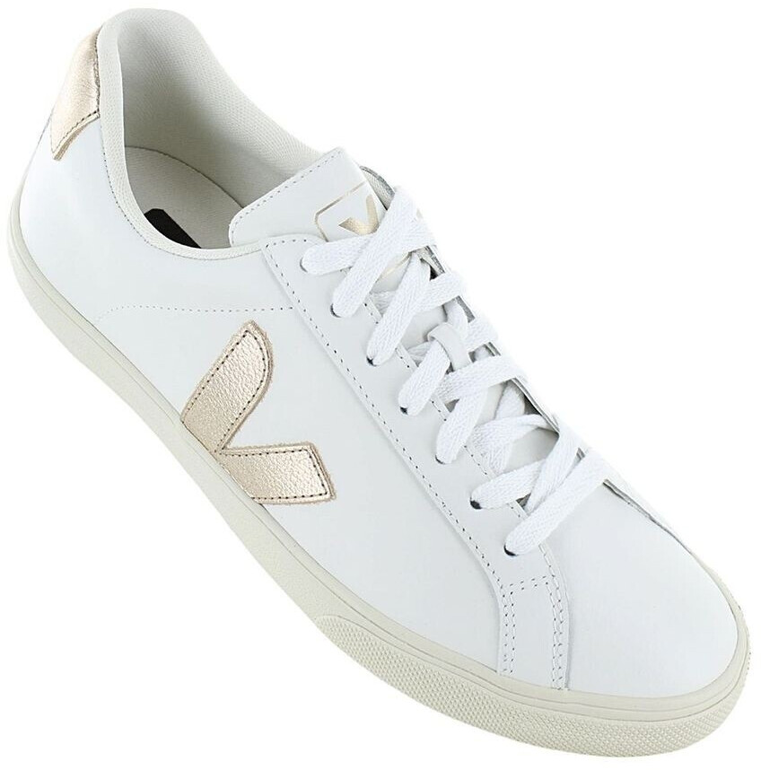 Veja Esplar Leather W white platine au meilleur prix sur idealo