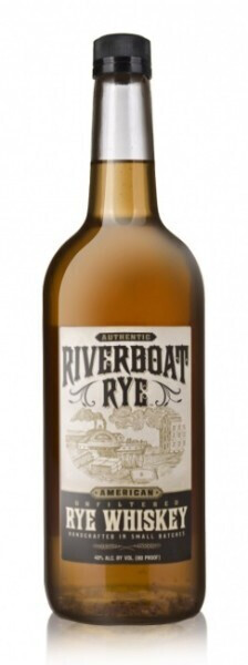 Riverboat Rye Spirit Unfiltered Whiskey 1l 40%