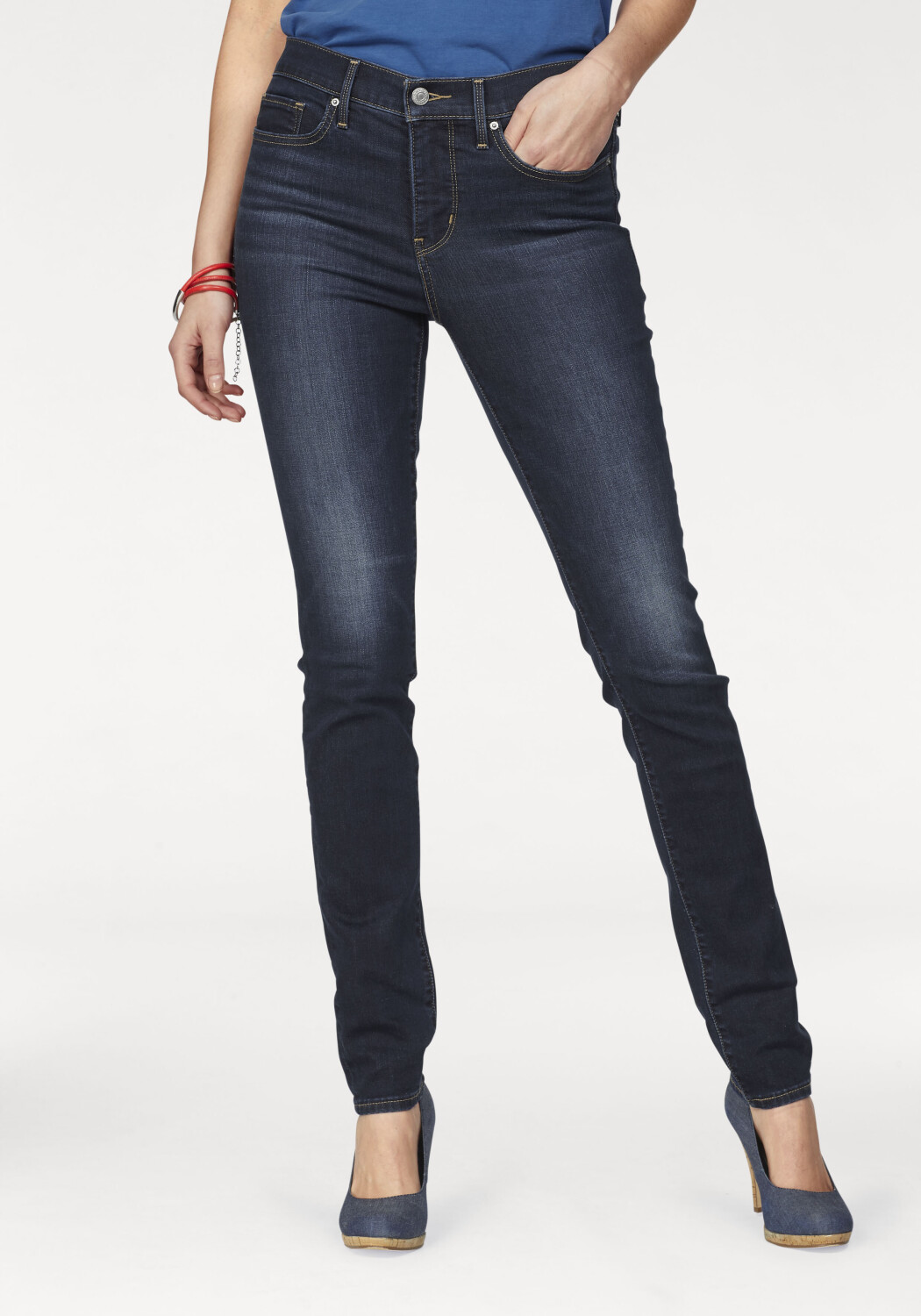 Buy Levi s 721 High Rise Skinny blue story from 35.09 Today Best Deals on idealo
