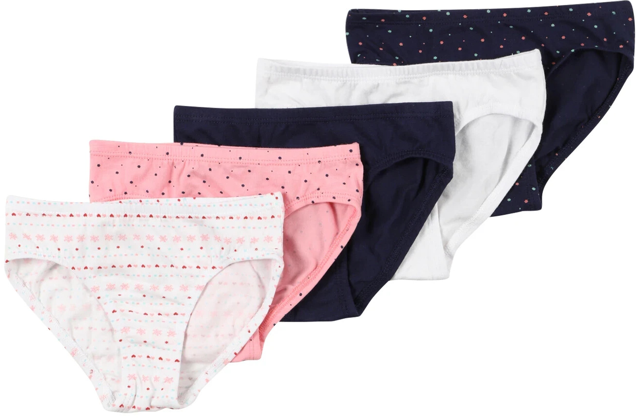 Schiesser 5-Pack Slips Organic Cotton Stars Girls World (173271)