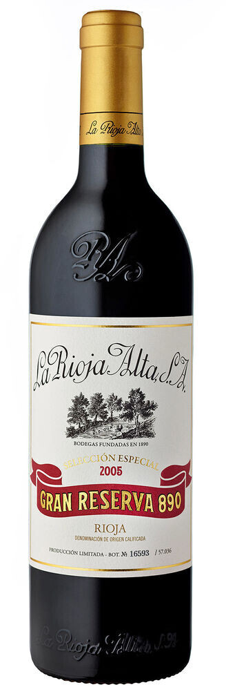 La Rioja Alta Gran Reserva 890 'Selección Especial' DOCa 0,75l