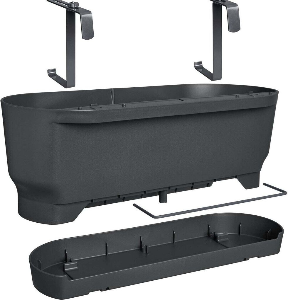 Elho Greenville easy balcony 52cm living black