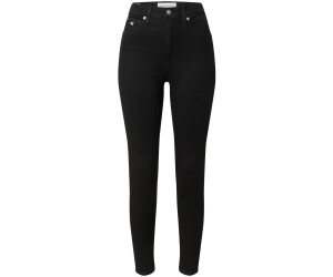 Buy Calvin Klein High Rise Super Skinny Ankle Jeans denim black from £  (Today) – Best Deals on 
