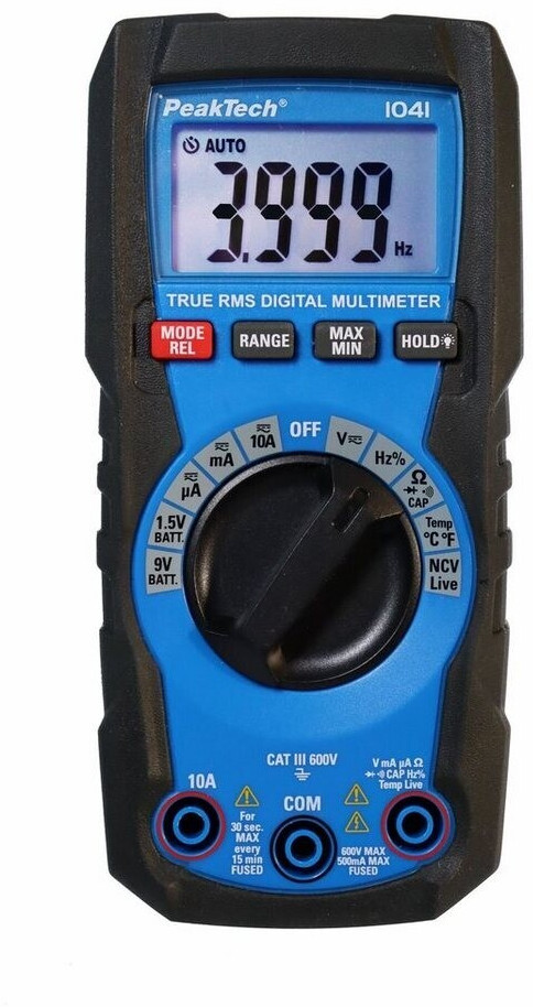PeakTech TrueRMS 4000 Counts (P 1041)