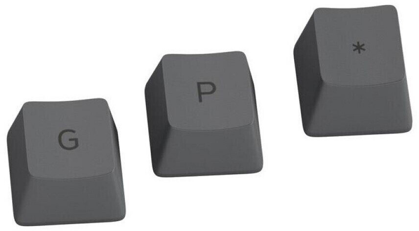 Glorious PC Gaming Race GPBT Keycaps Black Ash DE