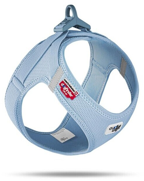 Curli Vest Harness Clasp Air-Mesh L Skyblue