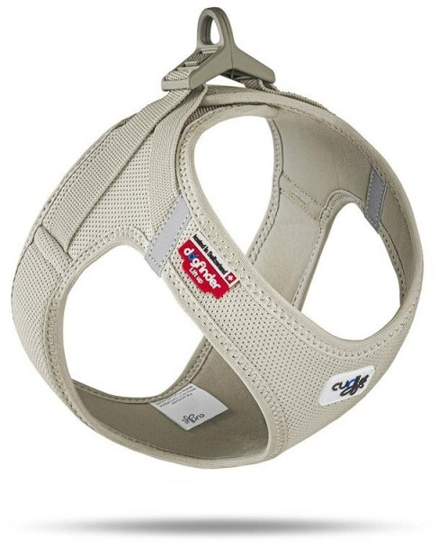 Curli Vest Harness Clasp Air-Mesh XL Light-Tan