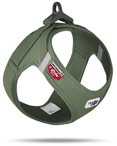 Curli Vest Harness Clasp Air-Mesh XL Moss