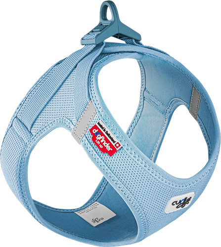 Curli Vest Harness Clasp Air-Mesh XL Skyblue