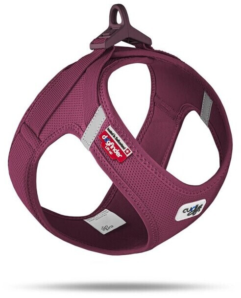 Curli Vest Harness Clasp Air-Mesh 3XS Ruby