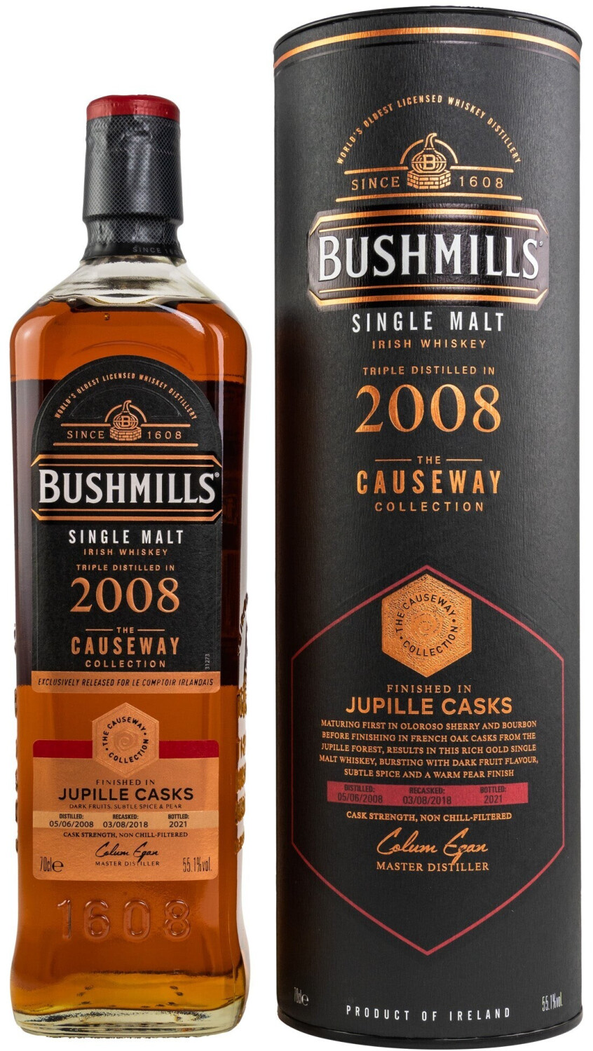 Bushmills 13 Years The Causeway Collection Jupille Cask 0,7l 55,1%