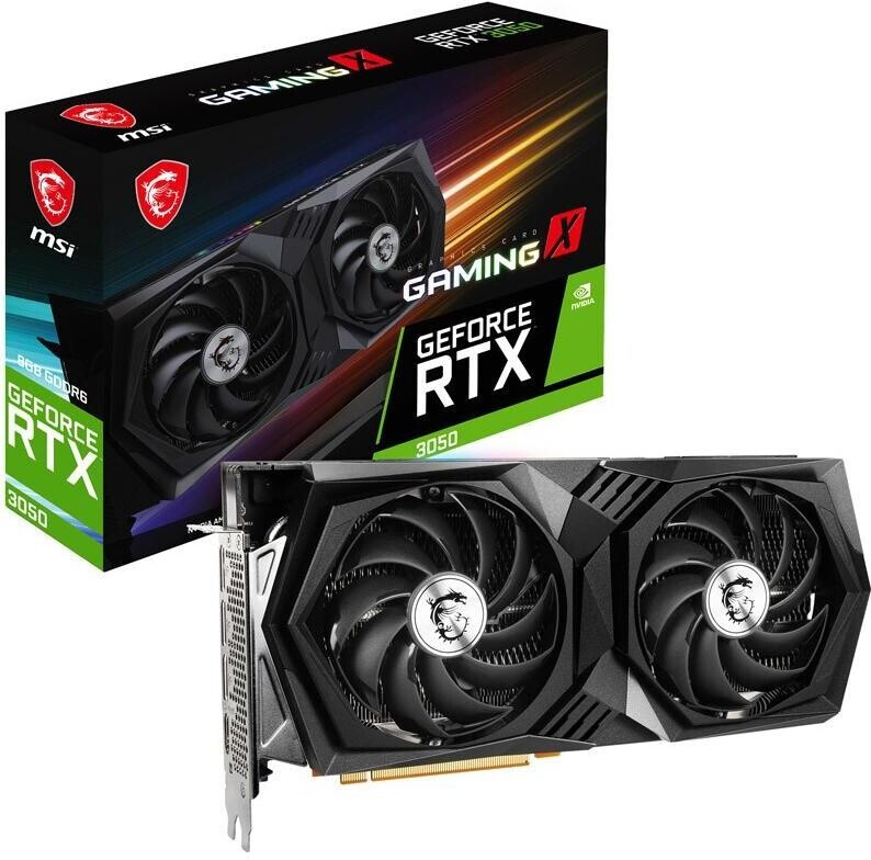 MSI GeForce RTX 3050 desde 224,49 € | Compara precios en idealo