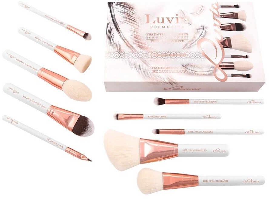 Luvia Expansion Set Feather White Brush Set