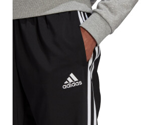 adidas Standard Essentials Fleece Tapered Elastic Cuff 3stripes Pants in  Green for Men  Lyst UK