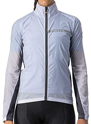 Castelli Squadra Stretch Jacket Women Silver Grey/Dark Grey