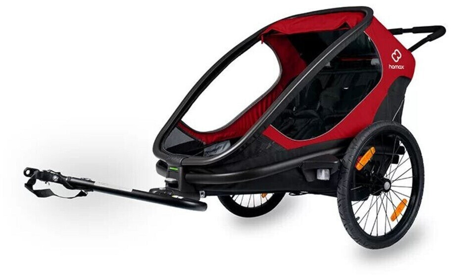 Hamax Outback Trailer red/black