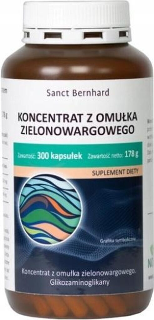 Kräuterhaus Sanct Bernhard Green-lipped mussel Capsules (340 pcs)