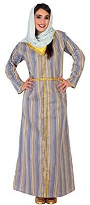 Atosa Striped Arabian Costume Women