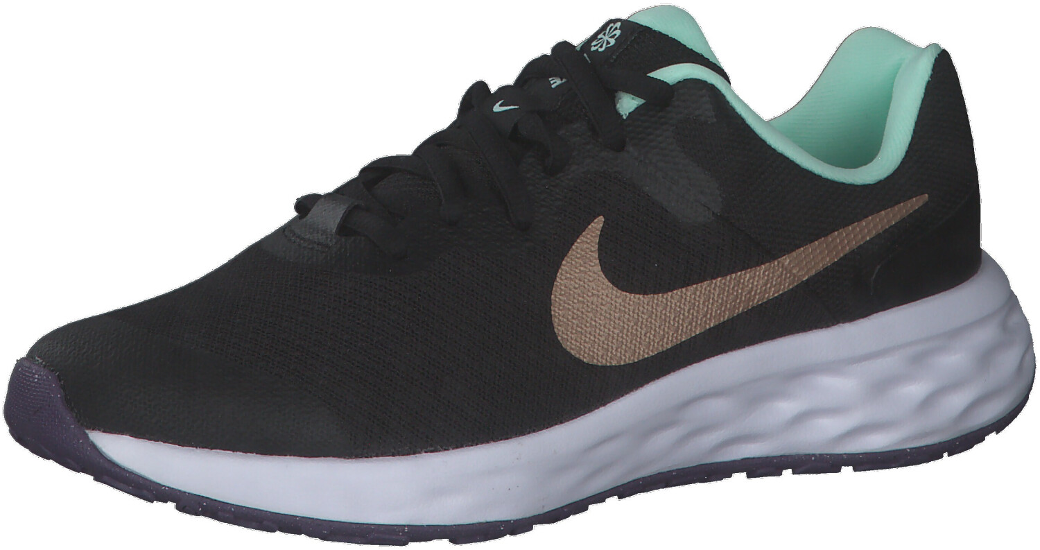 Nike Revolution 6 Big Kids DD1096 black metalic red bronze mint foam ab 48 86 Preisvergleich bei idealo