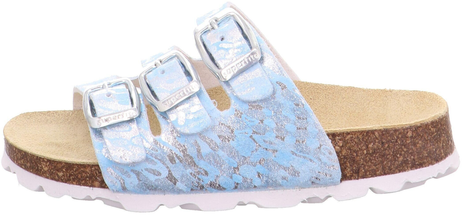Superfit FUSSBETTPANTOFFEL (800113) light blue/silver