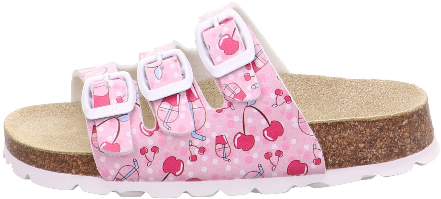 Superfit Fussbettpantoffel - Bequemer Hausschuh Mit 3 Klettverschlüssen