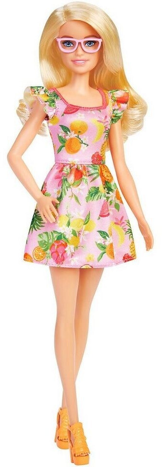 BARBIE - Barbie fashionista robe tropicale - poupée