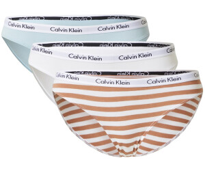 Calvin Klein - Bragas Para Mujer Multicolor - 3Pk High Leg Tanga