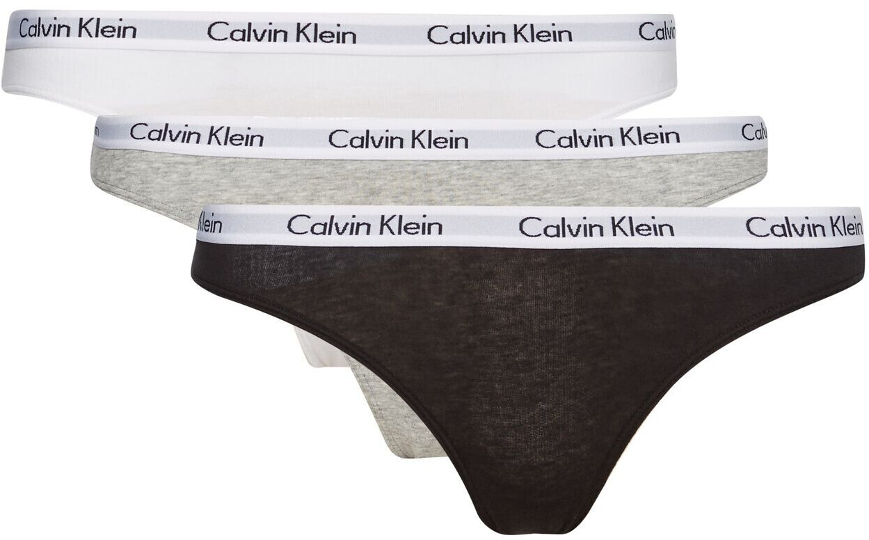 Damen CK 3er Pack CALVINKLEIN Komfortabel Unterhosen Low Rise Unterwäsche  Slips+