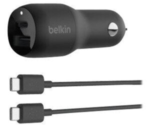 Belkin Boost Charge 37W USB-C PD + USB-A Car Charger ab 27,49 €