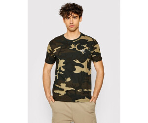 Ropa Unisex Adulto Camuflaje Camiseta Alpha Industries Basic T Small Logo Camo - Unisex Adulto En Varios Colores Y Tallas Ropa Camuflaje Unisex