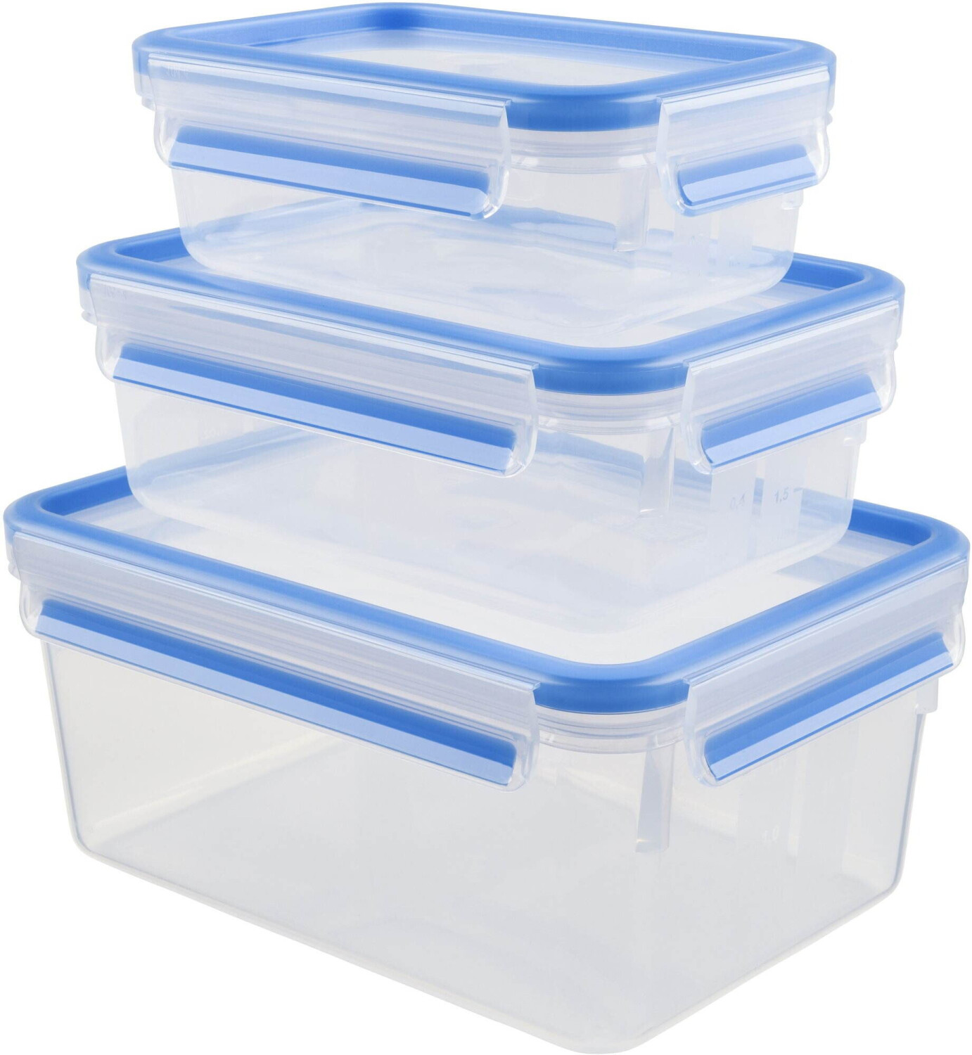 Food storage container MASTER SEAL FRESH K3029012, set of 5 pcs, Tefal 