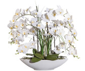 Künstliche Orchideen im Topf | Preisvergleich Weiss bei