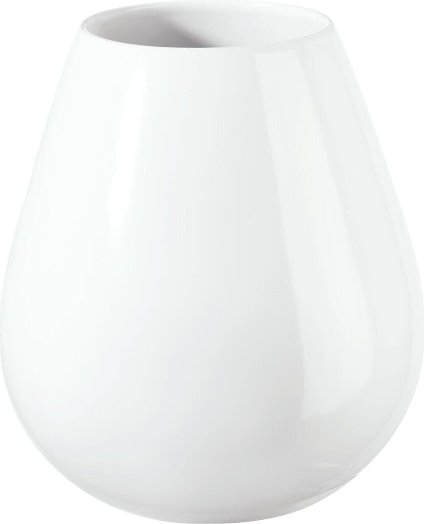 ASA Ease Vaso In Grès Verde Muschio – Forma A Goccia, 25x6 Cm – Adatto A Fiori Freschi E Rami Secchi