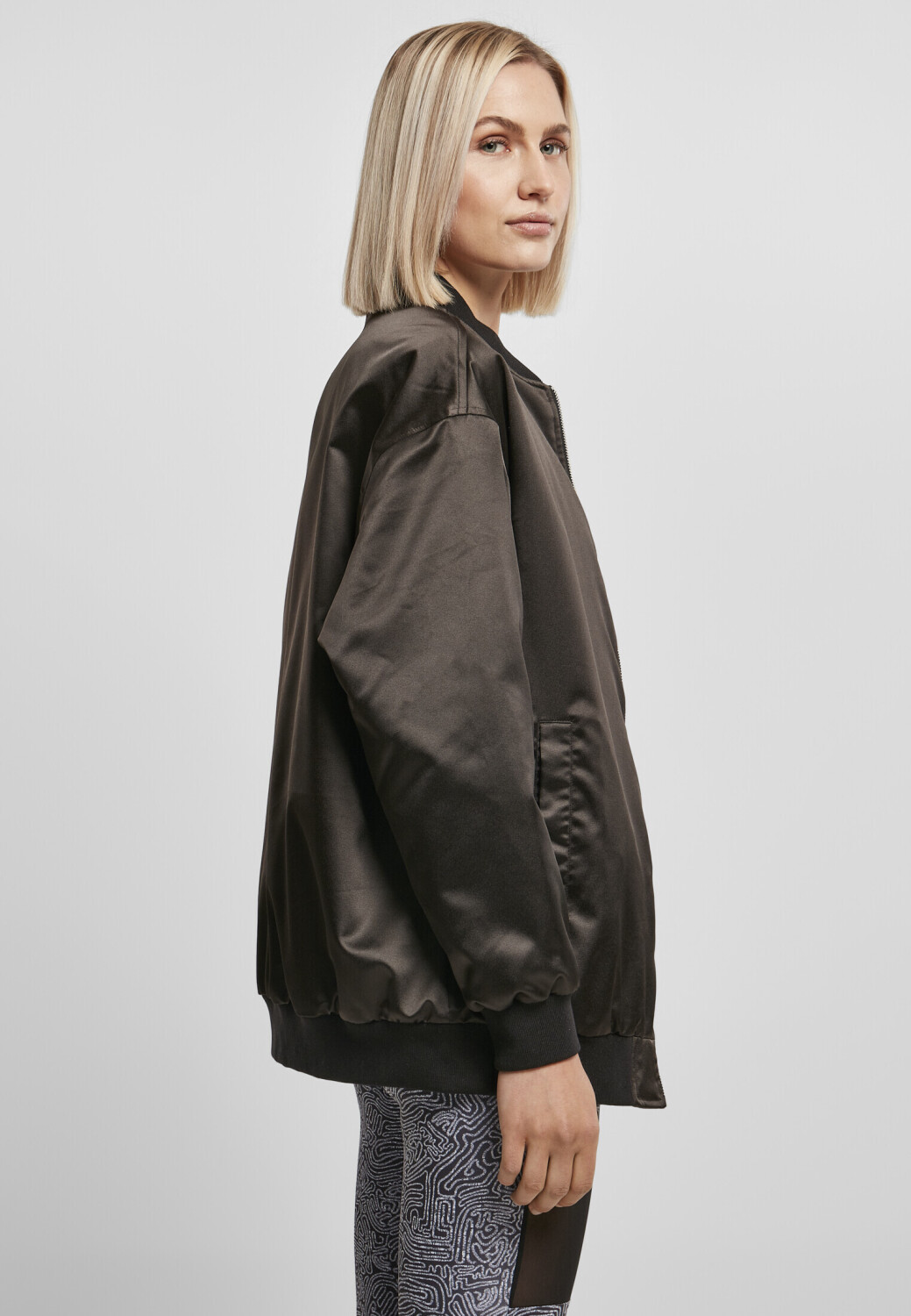 Urban classics oversized bomber jacket hot sale