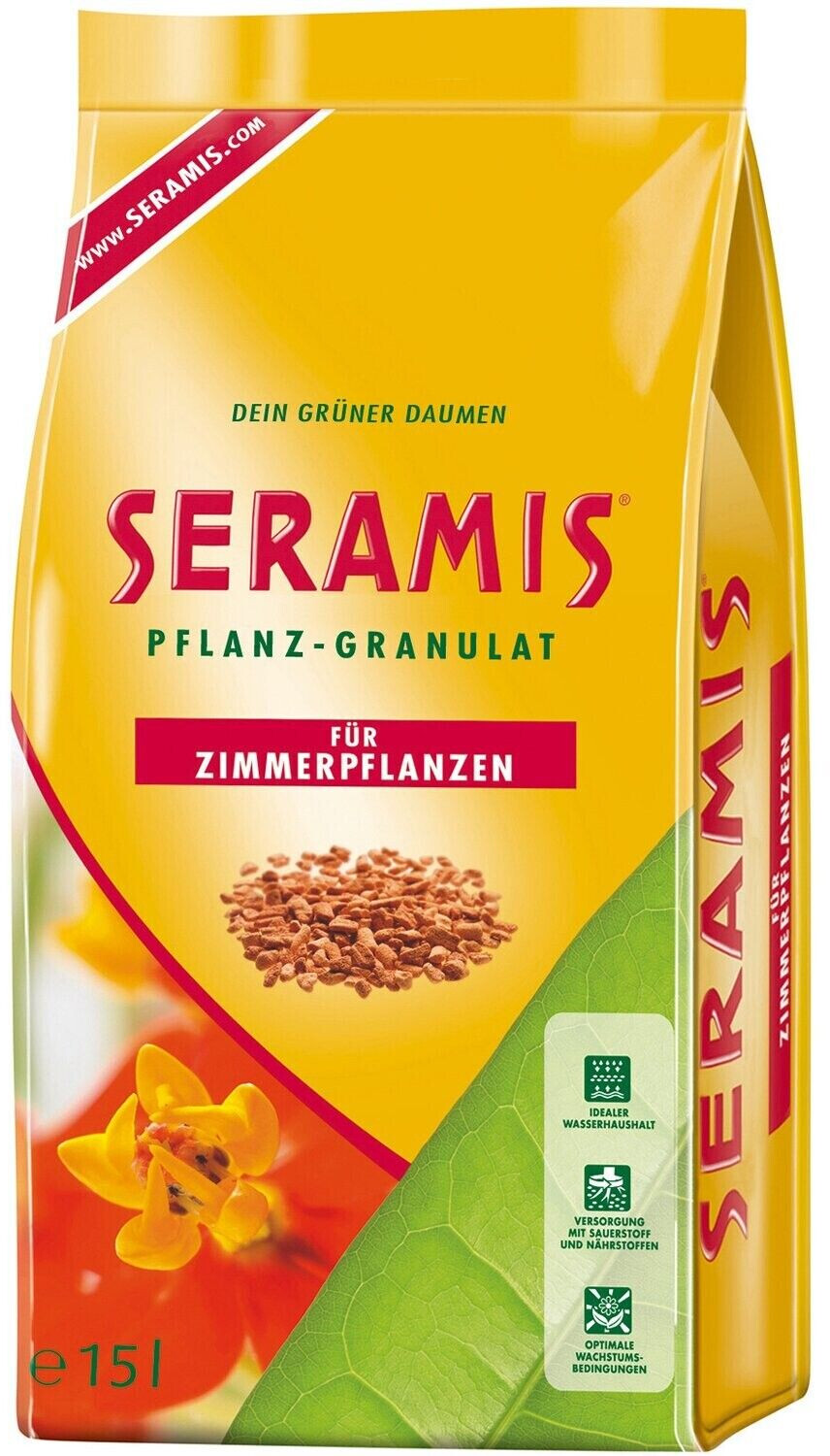 Seramis PflanzGranulat für alle Zimmerpflanzen 15 l ab 14,99