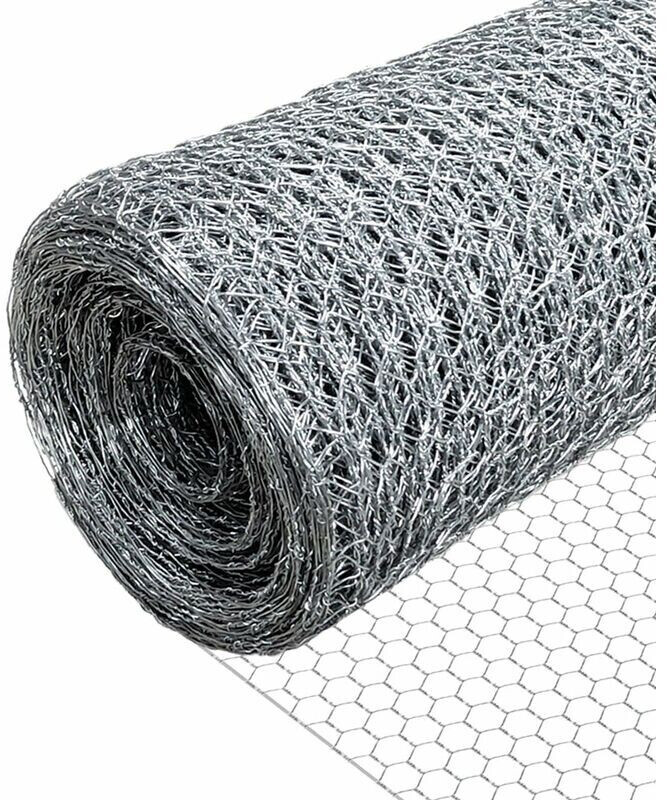 Vounot Wire Fence Hexagon Braid 1 x 25 m