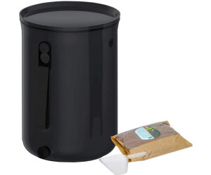 mit 2 Kompostbehältern aus Recyceltem Kunststoff Mit Bokashi Organko Kompostbeschleuniger 1 kg Anfänger-Set für Küchenabfälle und Kompostierung Skaza Bokashi Organko Set Braun-Beige 2 x 16 L 