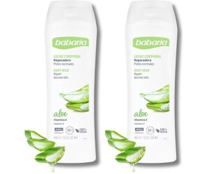 Babaria Aloe Repair Body Milk (400 ml) ab 4.13  | Vergleiche 2 Angebote  auf idealo.de