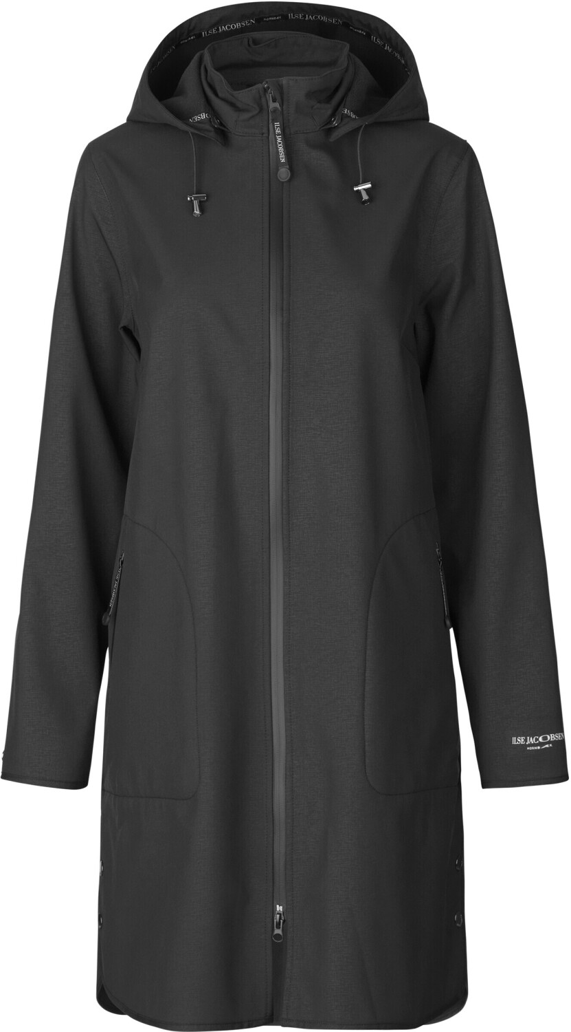 Ilse Jacobsen Raincoat 128 black