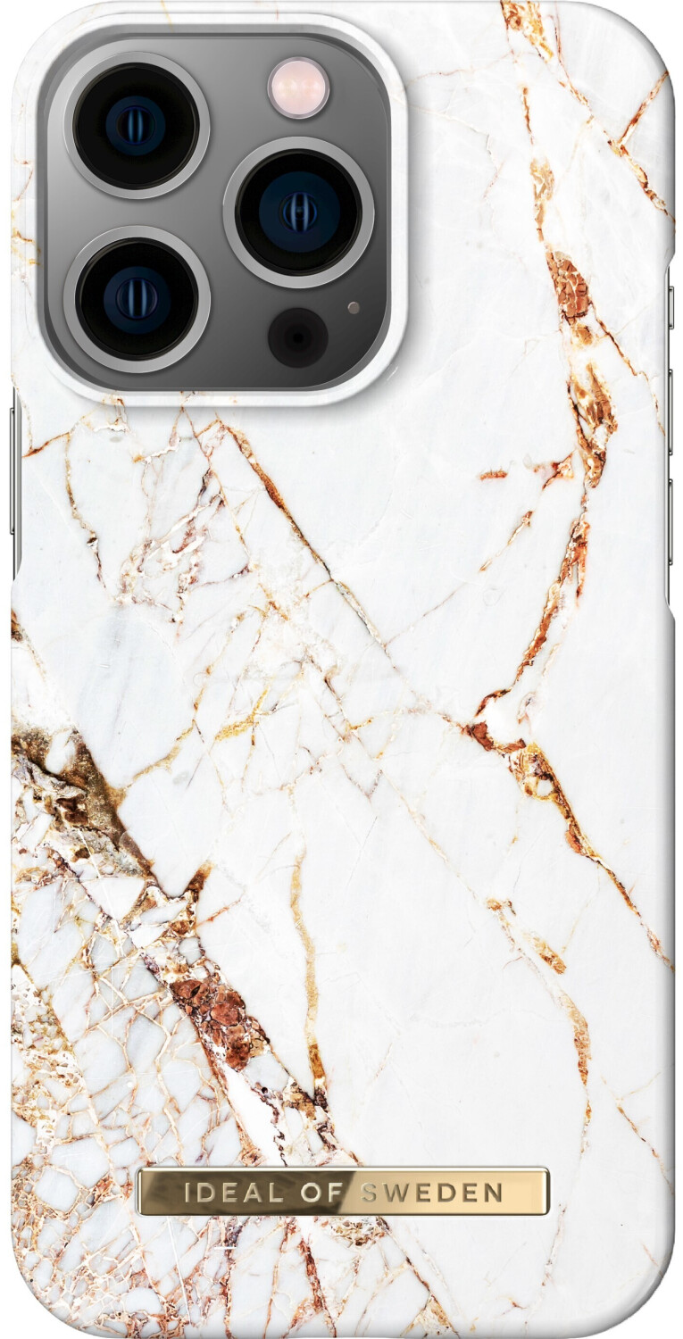 iDeal of Sweden Fashion Case for Apple iPhone 13 Pro Carrara Gold
