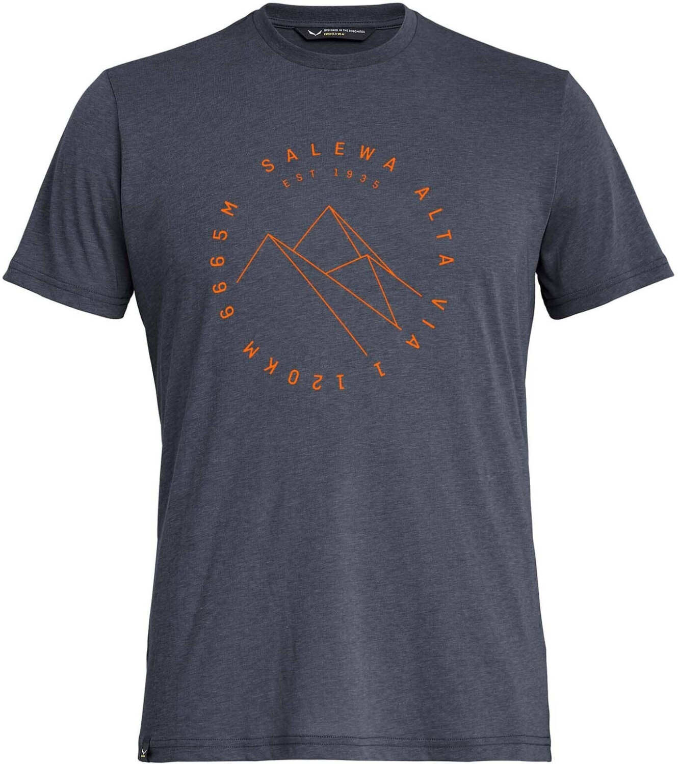 Salewa Alta Via Drirelease T-Shirt Men premium navy melange