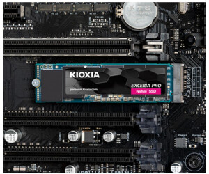 中古SSD KIOXIA EXCERIA PRO 1TB M.2 NVME KIOXIA EXCERIA PRO NVMe SSD, M.2 2280 Formfaktor, 1TB