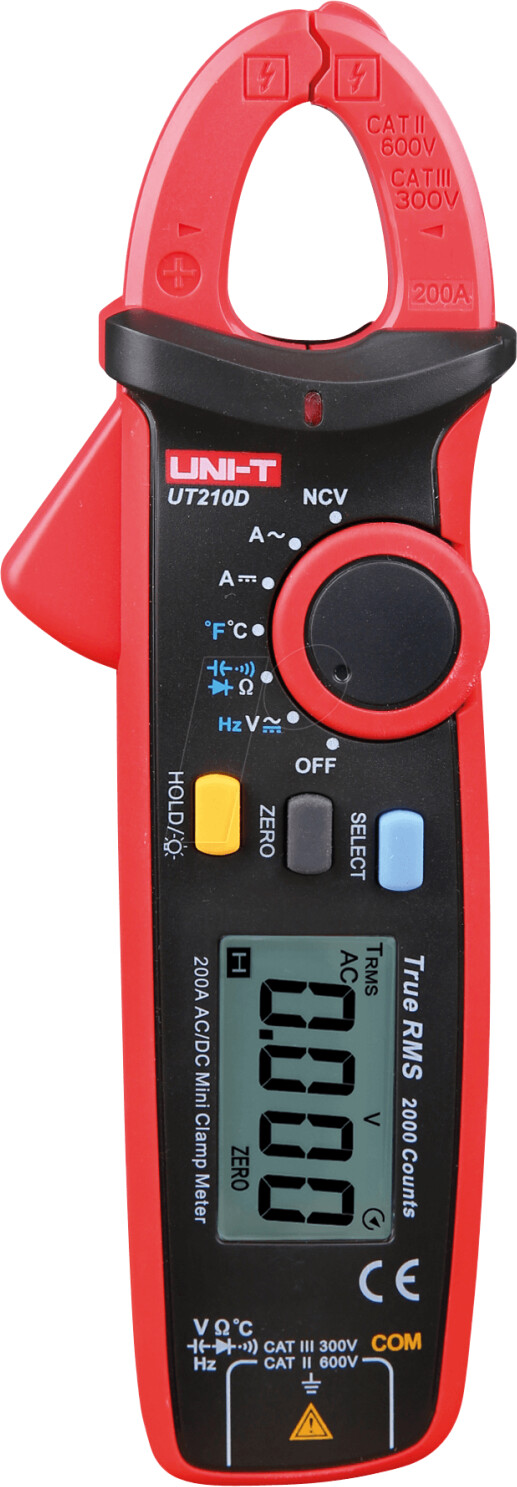 Uni-T UT210D Mini Clamp Meter