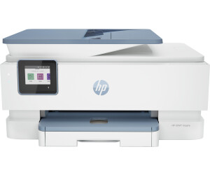 HP Imprimante multifonction Deskjet 4130e - Blanc et bleu - Compatible  Instant Ink pas cher 