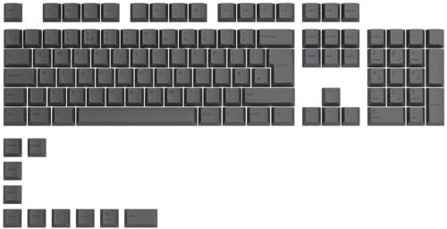 Glorious PC Gaming Race GPBT Keycaps Black Ash UK