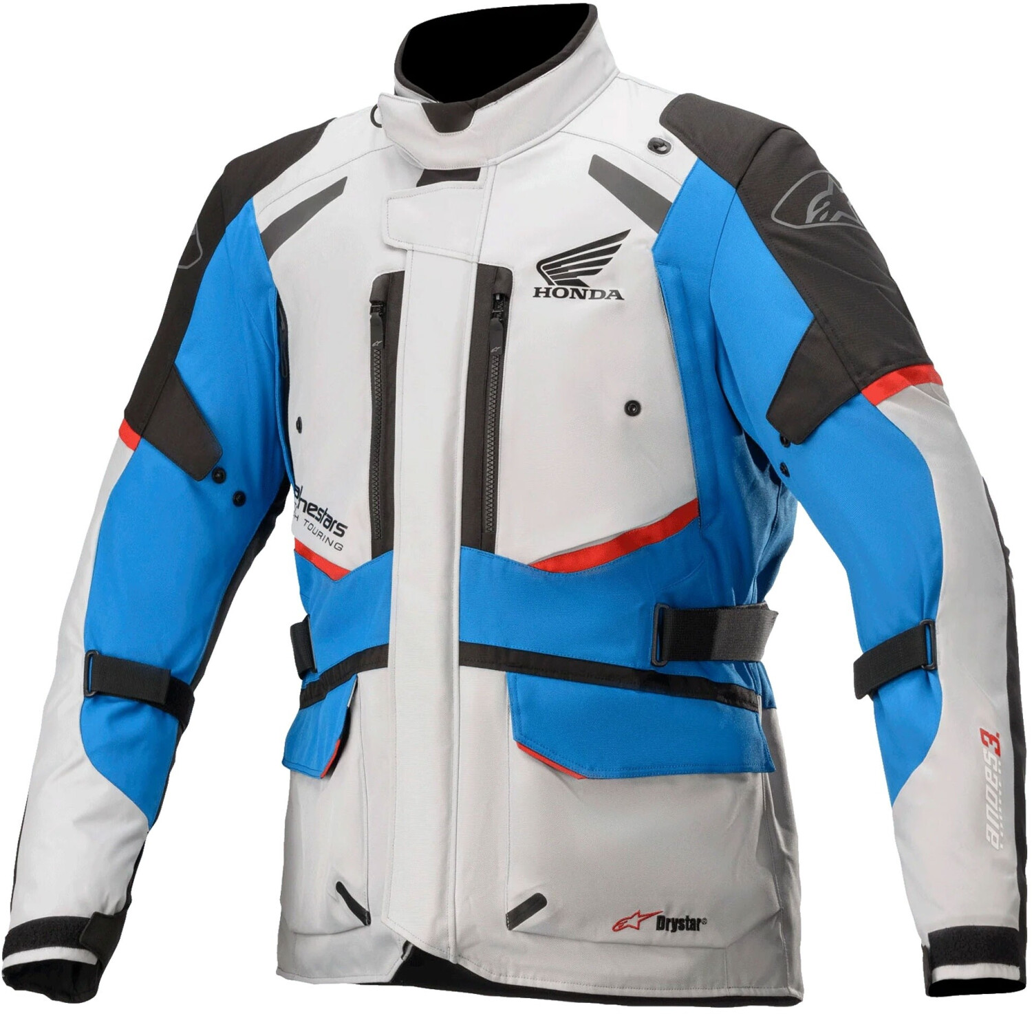 Alpinestars Honda Andes V3 Drystar ice gray/blue/bright red