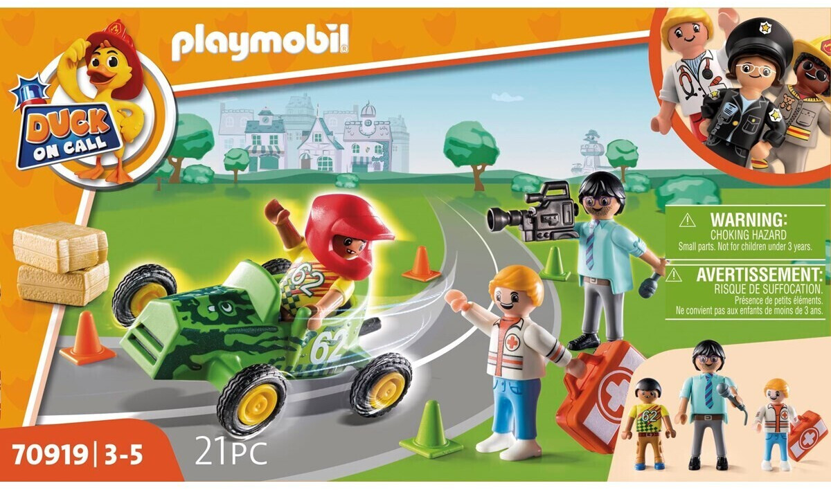 Playmobil - 70919 - Duck on Call - Secouriste et pilote
