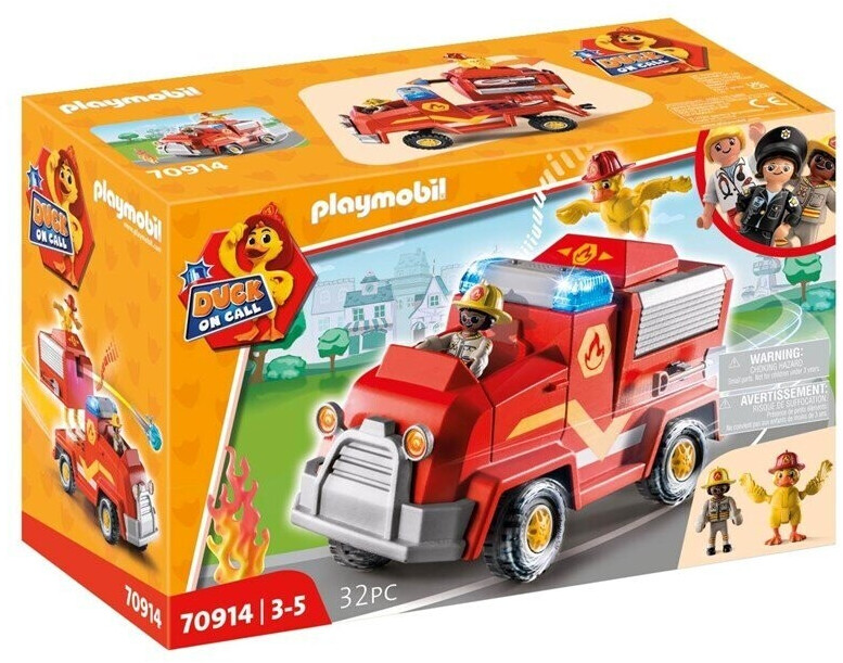 Playmobil Véhicule de pompier (70914)