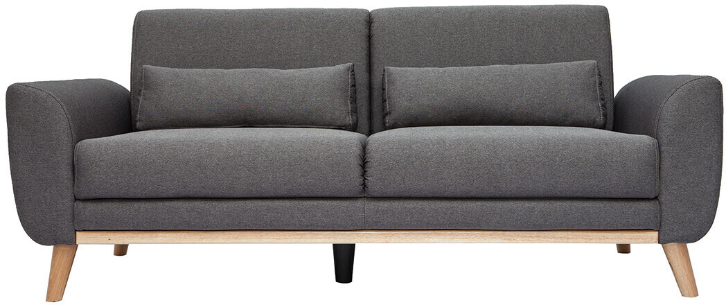 Miliboo Canapé 3 places Ektor gris