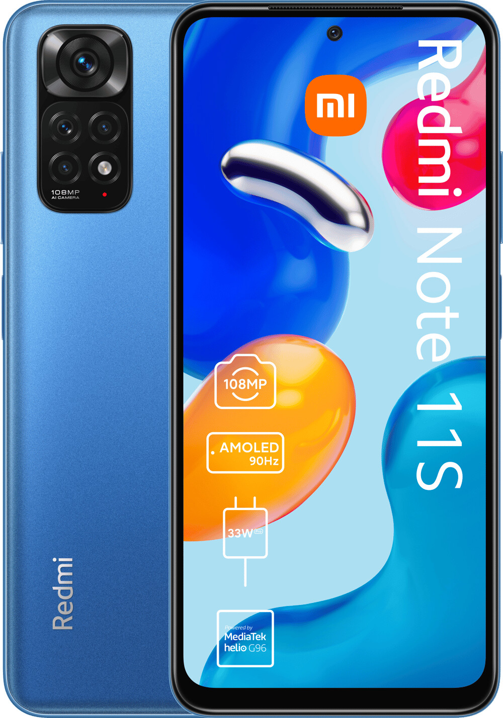 Xiaomi Redmi Note 11S 128 Go 6 Go bleu crépuscule